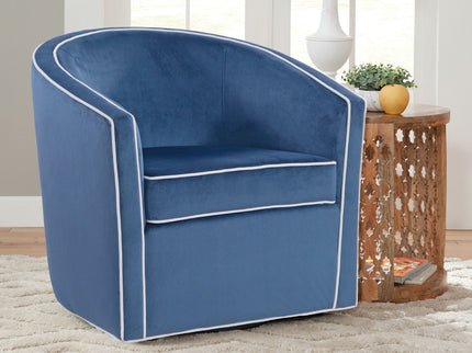 Kendall - Swivel Chair With Barrel Back Design