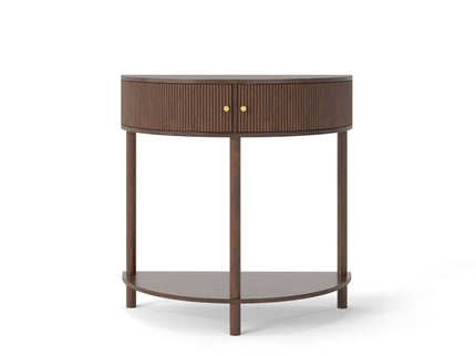 Demi Lune - Console Table With 2 Storage Drawers
