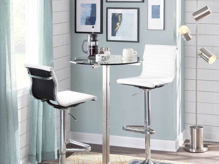 Masters - Contemporary Adjustable Barstool With Swivel