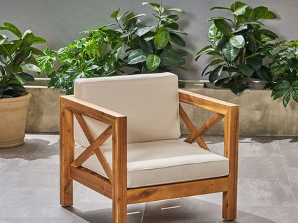 Brava - Mid - Century Modern Club Chair With Water Resistant Cushions