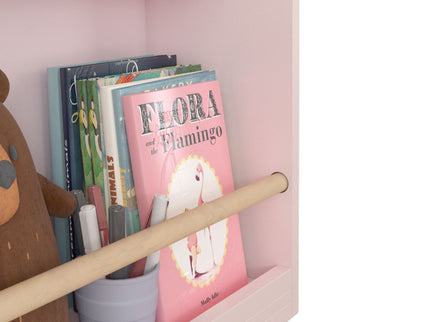 3 Tier Book Shelf, Compact Storage For Bedrooms