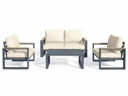 Modern Outdoor Sofa Set With Coffee Table