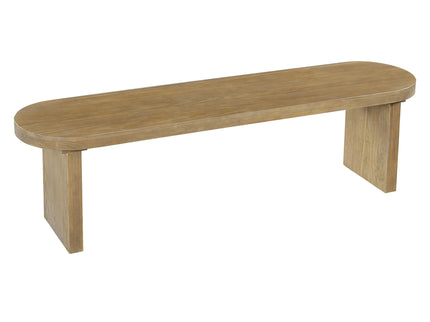Indoor Dining Bench, 350 Lbs Weight Capacity, Fits 3 People - Pine