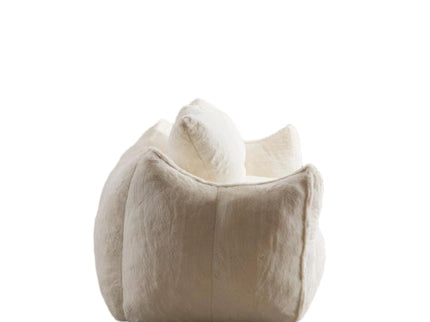 Giant Bean Bag Couch, Ultra Soft Fluffy Loveseat For Living Room