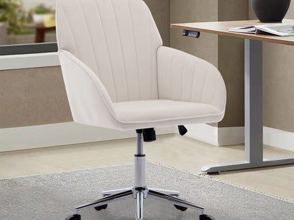 Adjustable Ergonomic Office Chair, Swivel Backrest Seat