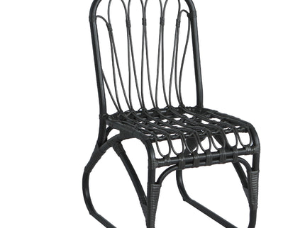 Outdoor Wicker Dining Chairs With Washable Cushion (Set of 2)