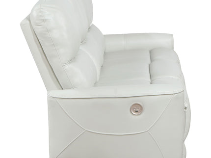 Ashland - Upholstered Power Reclining Sofa With USB Charging - Gray