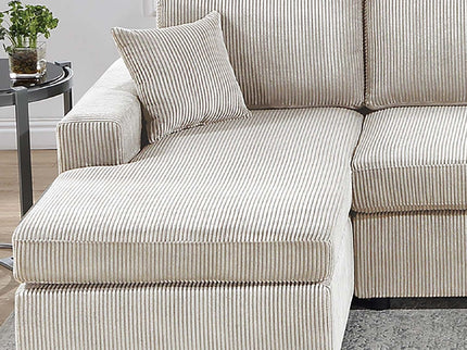 Modern Design Sectional Set With Right And Left Arm Chaise