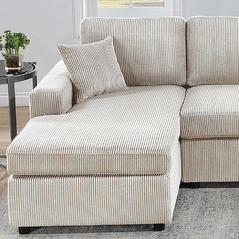 Modern Design Sectional Set With Right And Left Arm Chaise
