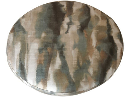 Oval Accent Ottoman - Multi