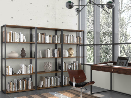 Ralston - Bookcase - Rustic Natural Aged Brown