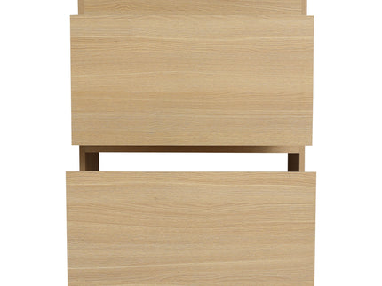 Modern Freestanding Bathroom Vanity Cabinet With Double Drawer