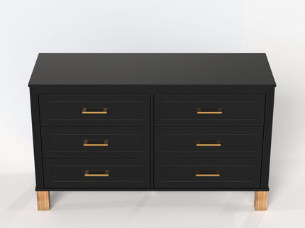 6 Drawer Double Dresser