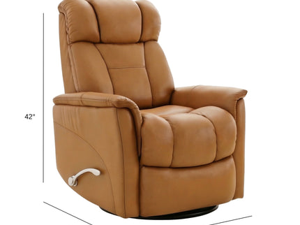 Bentley - Swivel Glider Recliner With Manual Adjustable Headrest & Footrest