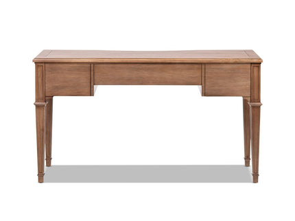 Dauphin - 3 Drawer Executive Desk - Brown