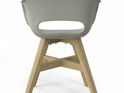 Kona - Outdoor Dining Chair In Plastic (Set of 2)