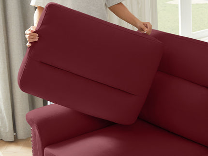 3 Seater Elegant Stationary Sofa