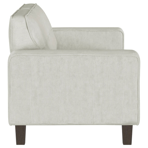 Evoke - Upholstered Tufted Sofa - Greige