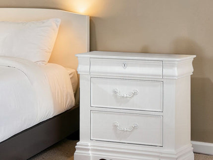 Estrella - Nightstand - White
