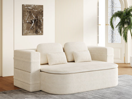 2 In 1 Foldable Sofa Bed With Multi Functional Blanket