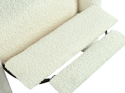 Push Back Recliner Armchair Upholstered Recliner Chair Single Sofa With Adjustable Backrest