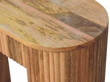 Soba - Straight Console Table - Oak