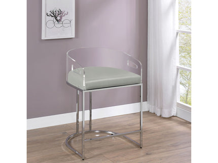 Counter Height Stools (Set of 2) - Gray