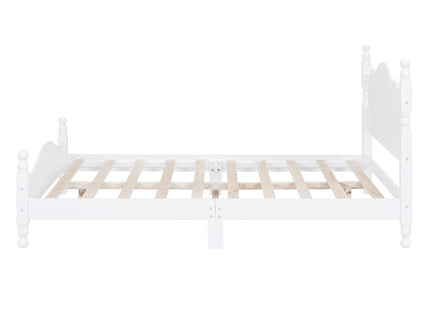 Platform Bed Frame With Slat Support