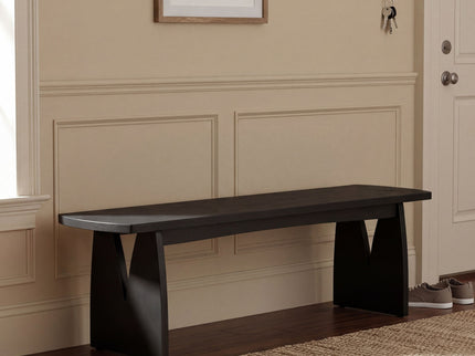 Dining Bench For Kitchen - Black