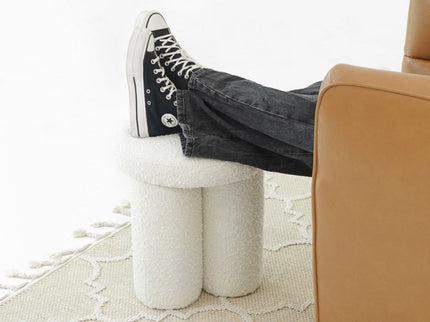 Wesley - Stool - Ivory