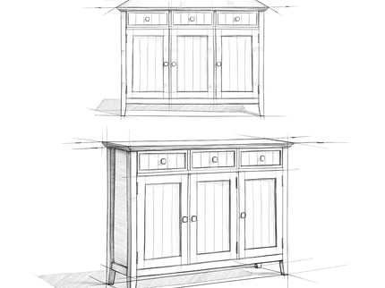 Acadian - Entryway Storage Cabinet - Brown