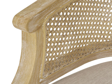Curved Backrest Accent Chair