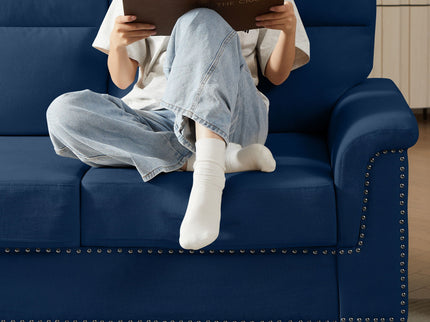 3 Seater Elegant Stationary Sofa