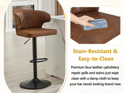 Adjustable Swivel Bar Chair
