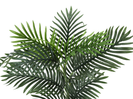 28" Tall, Artificial Plant, Palm Tree, Indoor, Faux, Fake, Floor, Greenery, Potted, Real Touch, Decorative - Green / White
