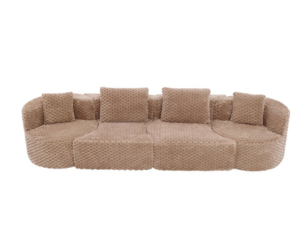 Modular Sectional Sofa With Free Combination Design