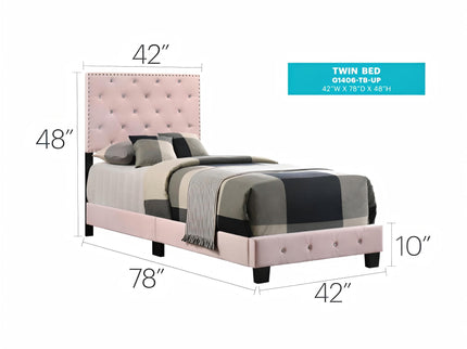 Luxurious Upholstered Bed
