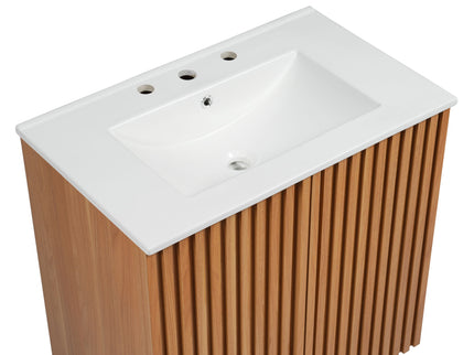 Traditional Bathroom Vanity With Ceramic Sink