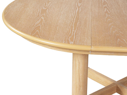 Extendable Oval Dining Table With Leaf
