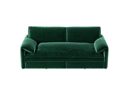 Queen Pull Out 3 In 1 Convertible Sleeper Sofa With Side Storage