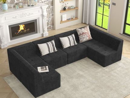 Modern Minimalist Corner Sofa Sleeper
