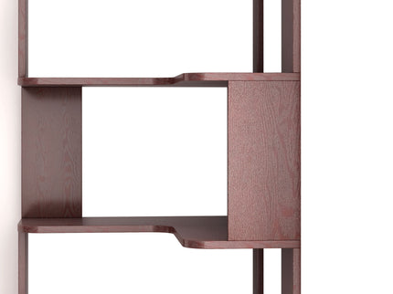 L-Shaped Corner Bookshelf