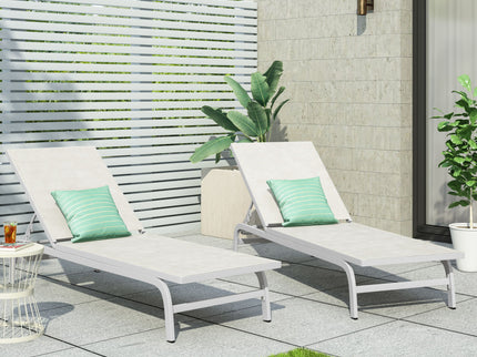 Finn - Contemporary Chaise Lounge For Outdoor Relaxation