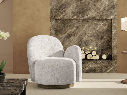 Duo - One-Arm Swivel Accent Chair
