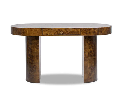 Jesse - Single Drawer Oval Computer Desk