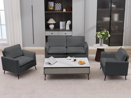 Upholstered Loveseat, For Living Room