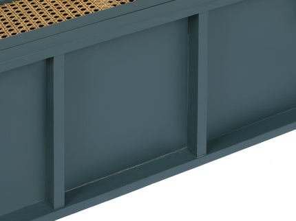 3 Drawer Cabinet, Natural Rattan, American Furniture