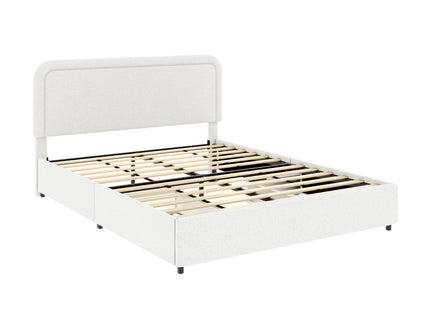 Liv - Patented With Drawers Upholstered Storage Platform Bed