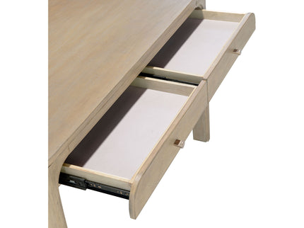 Flores - 2 Drawer Makeup Vanity Table - Mango Color