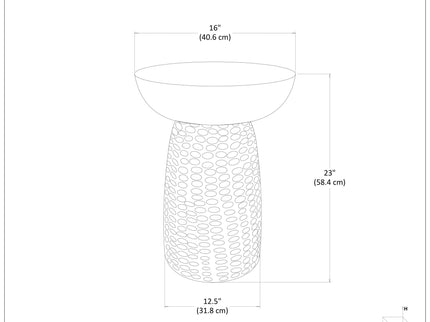 Boyd - Handcrafted Accent Table